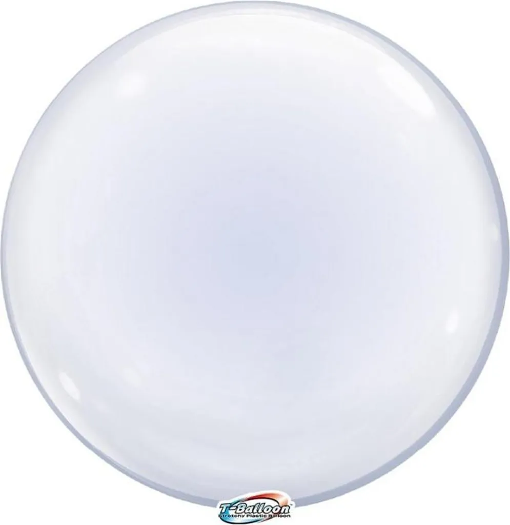 Ballon Cristal Takara Bubble 49cm - Haute Résistance et Transparence Totale