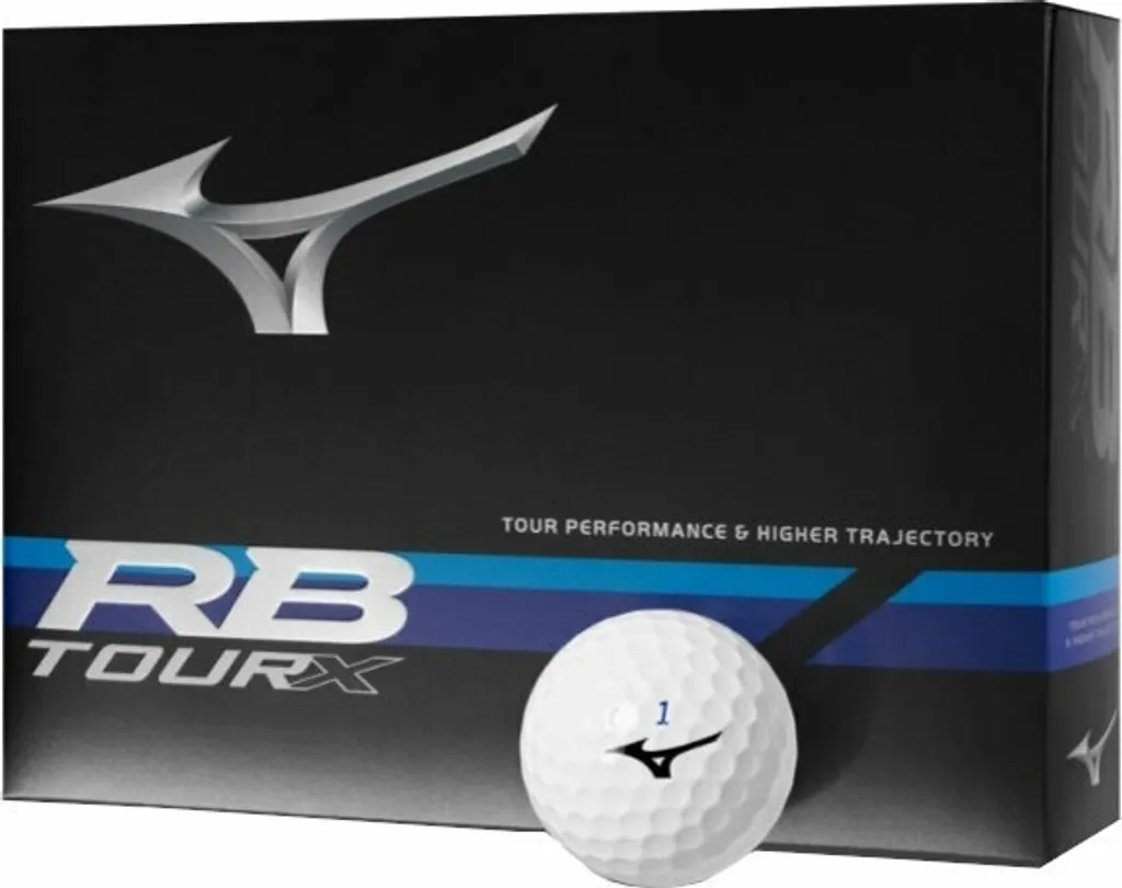 Mizuno RB Tour X Blanche : 12 balles de golf uréthane haut de gamme