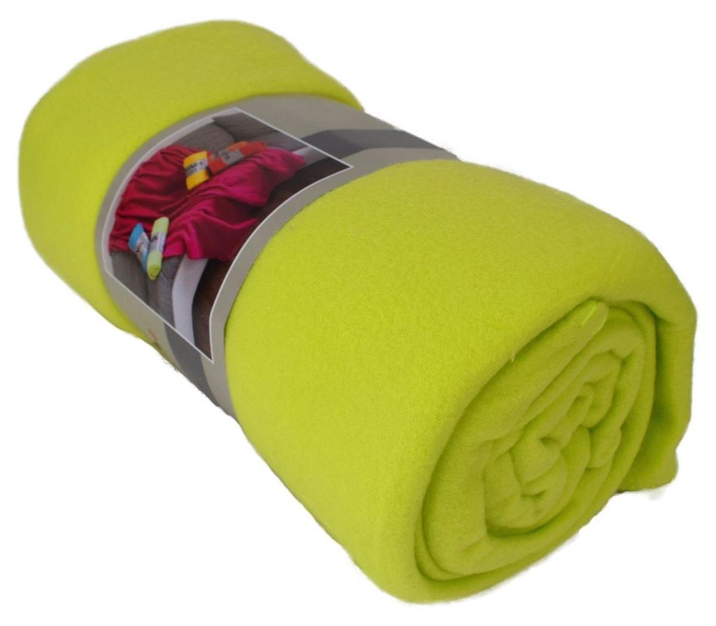 Decke Fleecedecke 130x170cm Polarfleece 14 versch. Produktbild 