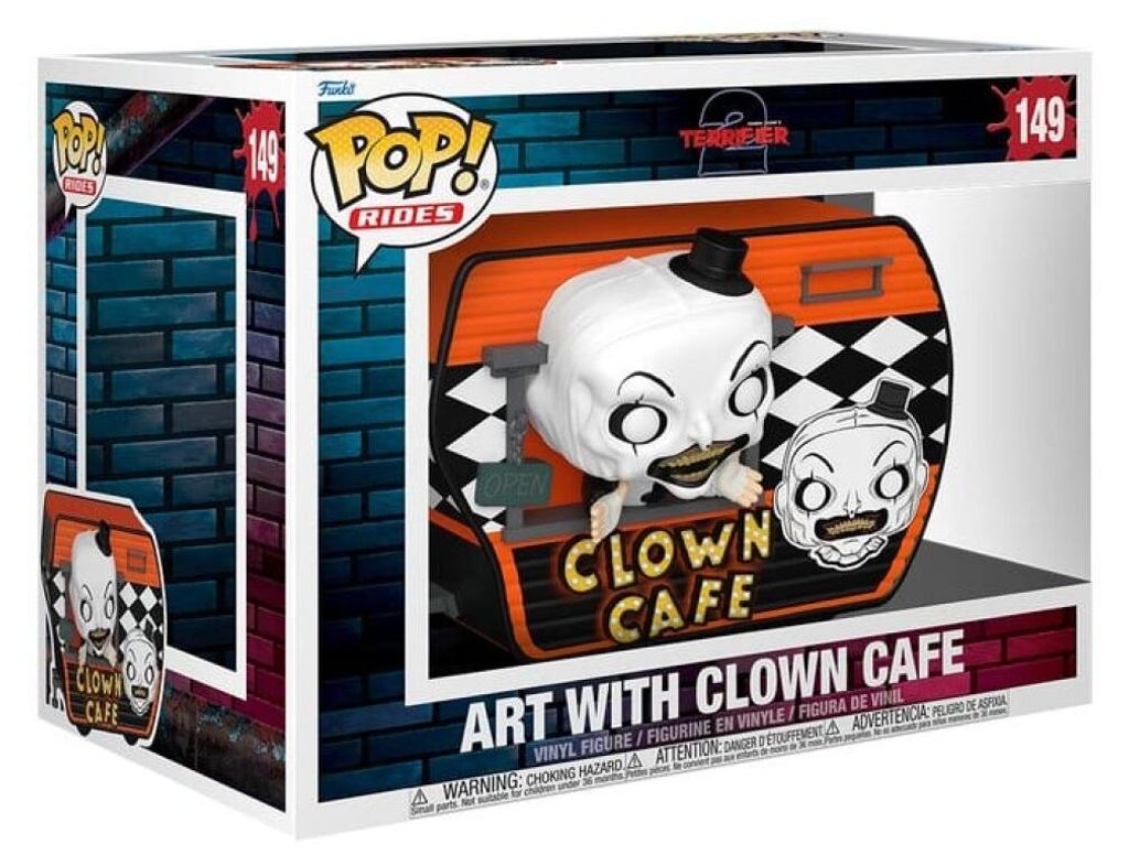 Terrifier POP! Rides: Figura de vinilo Super Deluxe, con Imagen del producto 
