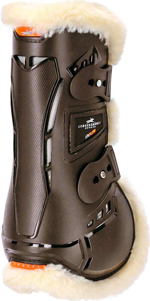 Schockemöhle Sports Gamaschen Air Flow HW 2023 Tendon Boots Brown WB