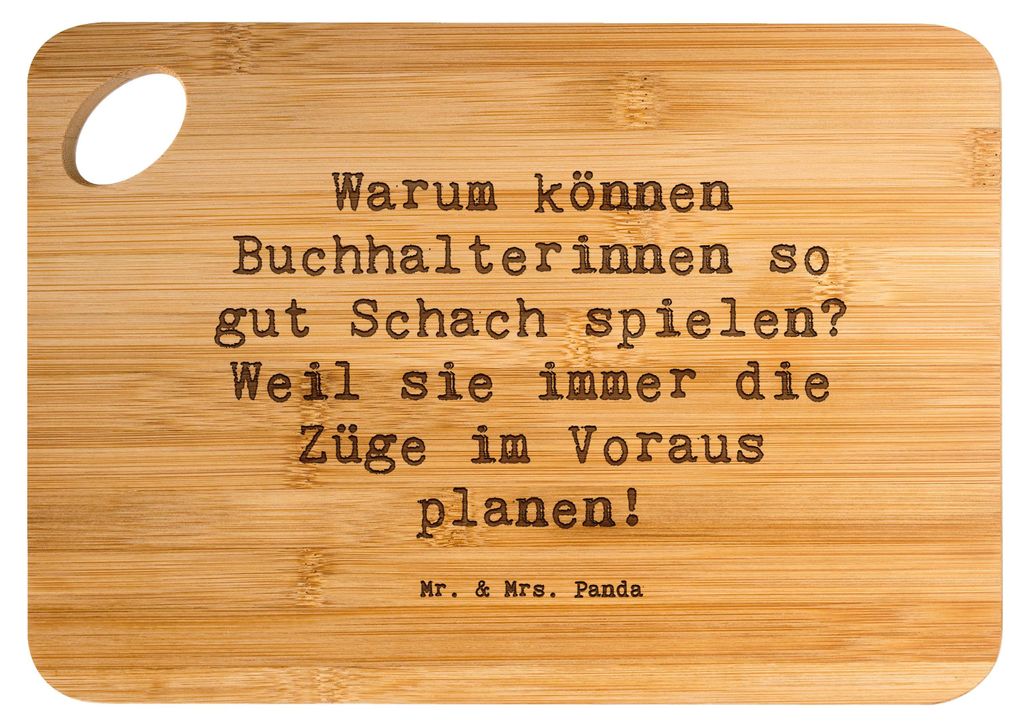 Mr. & Mrs. Panda Schneidebrett Spruch Buchhalterin Schachmeisterin - Transparent - Geschenk, Finanzen, Berufspassion, vesperbrett, Unternehmen, Hol...