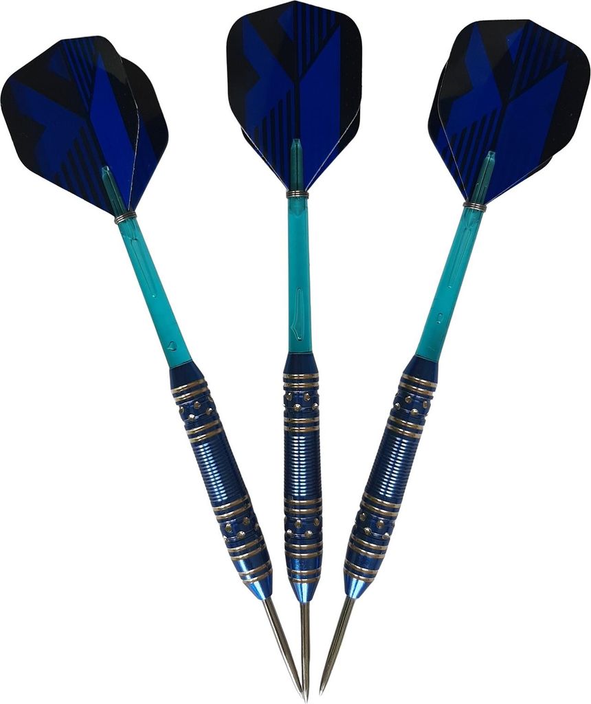 Darts MASTER Cyclone Brass 3 Stück, Stahlspitze 21g