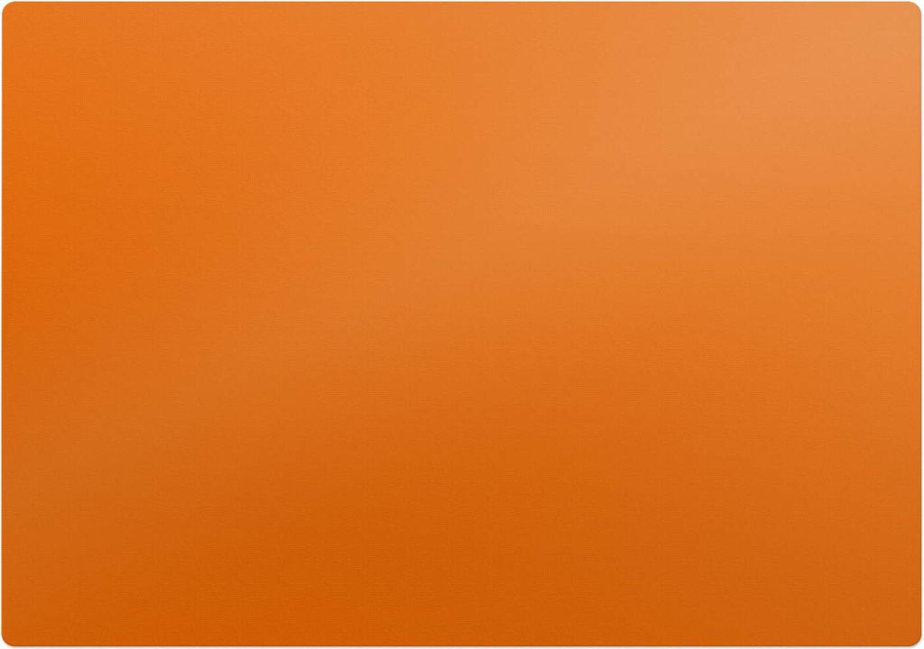 Farbe Orange – Bodenschutzmatte – Rutschfest – Schutzmatte für Büro – Vinylmatte – Stuhlunterlage – 100 x 100 cm