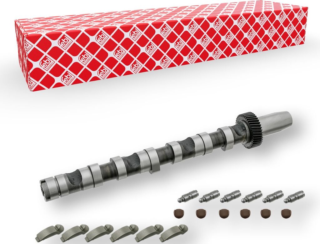 FEBI BILSTEIN Nockenwellensatz 29920 Einlassseite für Zylinder 4-6 für VW PASSAT Variant (3B6) 34mm hydraulisch 8mm 0,017kg