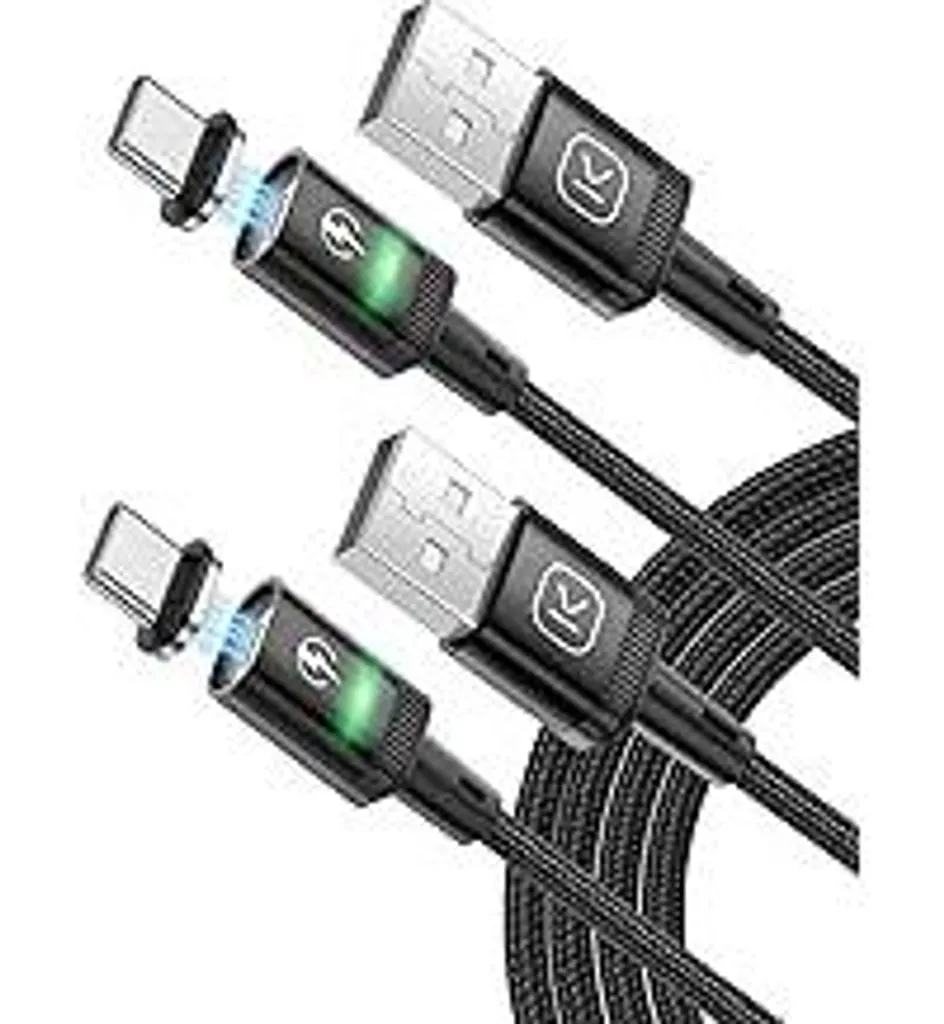 Offerta Kuulaa: 2x Cavi USB-C Magnetici 3A Ricarica Veloce - 1