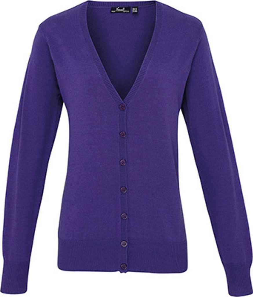 Premier Workwear PR697 | Damen Button Through Knitted Produktbild 