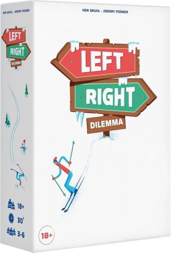Links-Rechts-Dilemma-Brettspiel