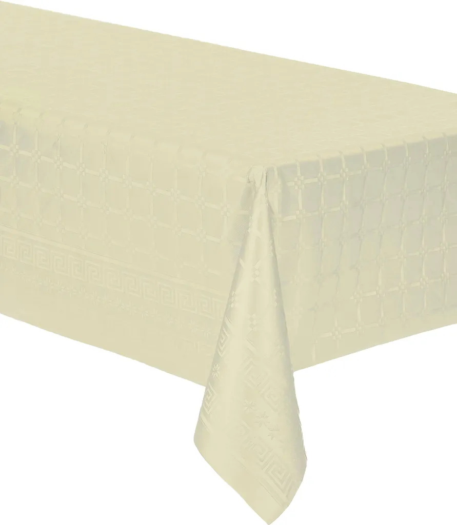 Rotolo Tovaglia Carta Damascata Avorio 1,2x6m - Ideale Catering