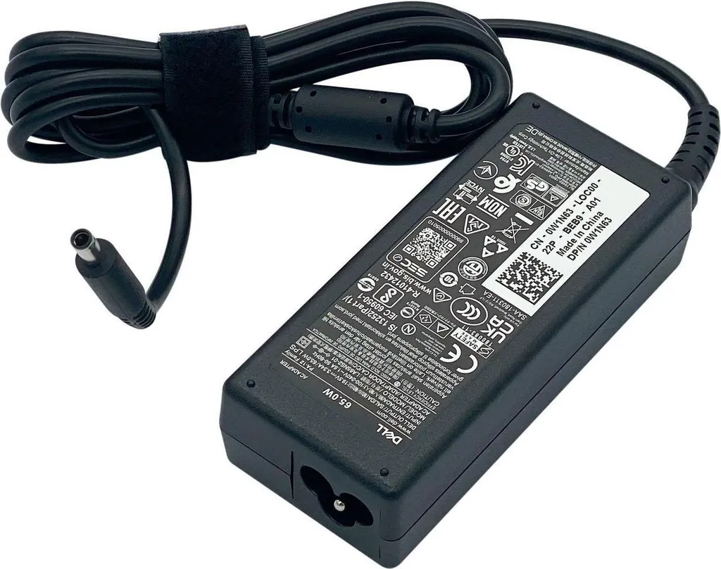 Adaptateur Secteur Dell 65W 19.5V - Bloc d'Alimentation pour PC Portable