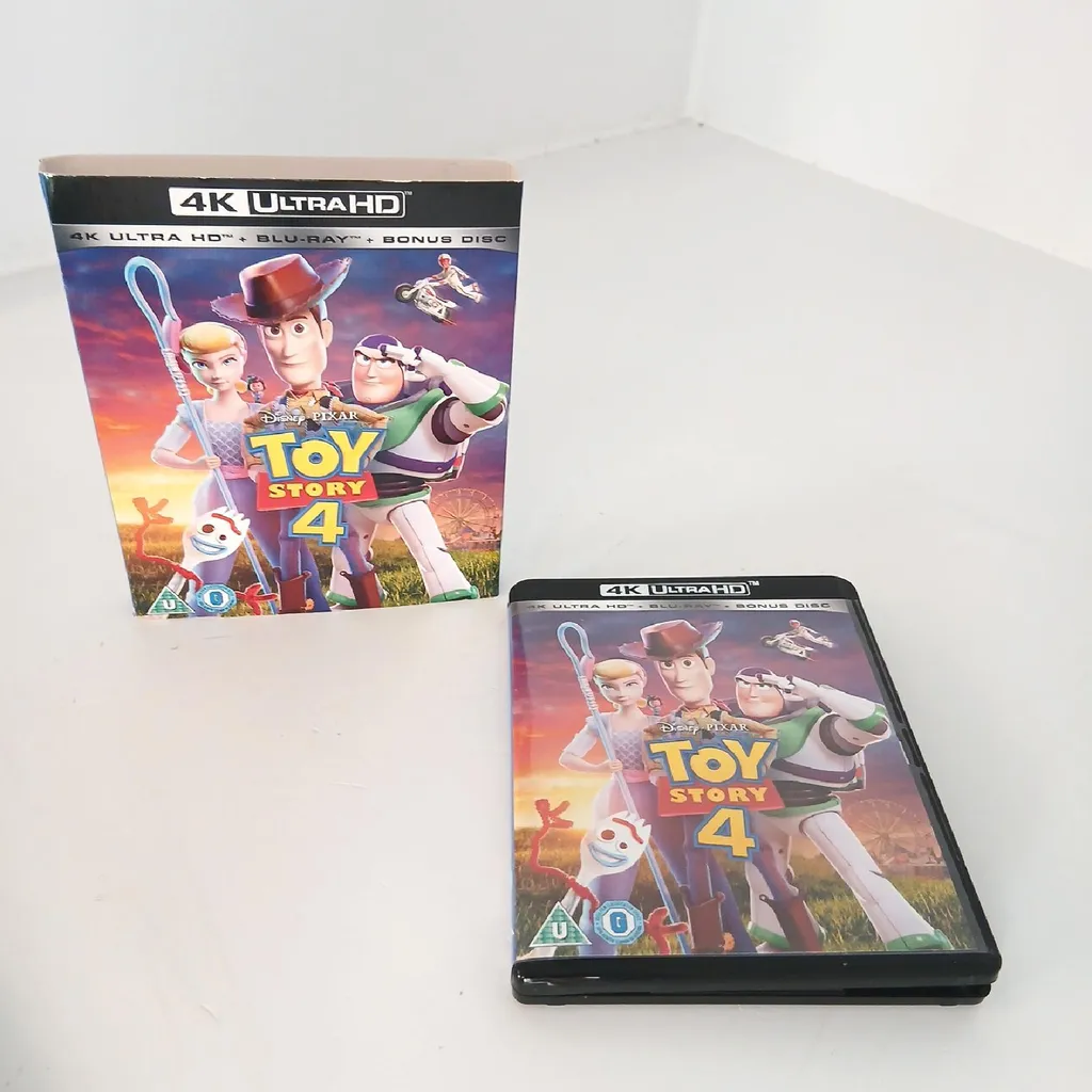 Toy Story 4 Blu-ray Disney Classiques Aventure pour Soirée en Famille