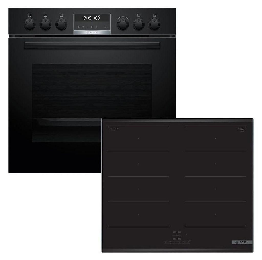 Bosch Cuisinière encastrable HND679LS67, HEB578BB4 + Image du produit 