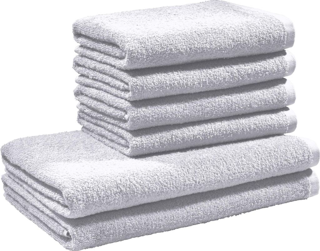 REDBEST Frottier-Set Oceanside" 6-teilig silber OneSize"