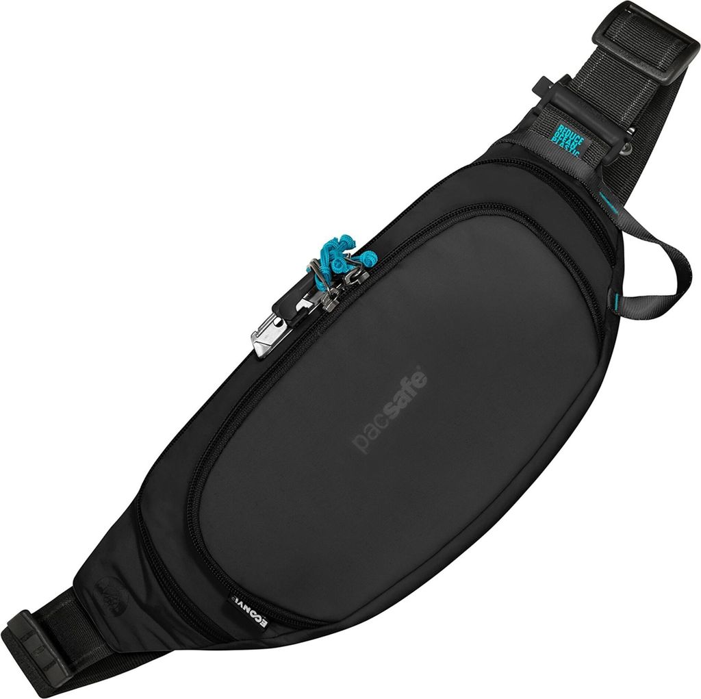 pacsafe marsupio Pacsafe Eco ECONYL® Waistpack Black nero Immagine del prodotto 