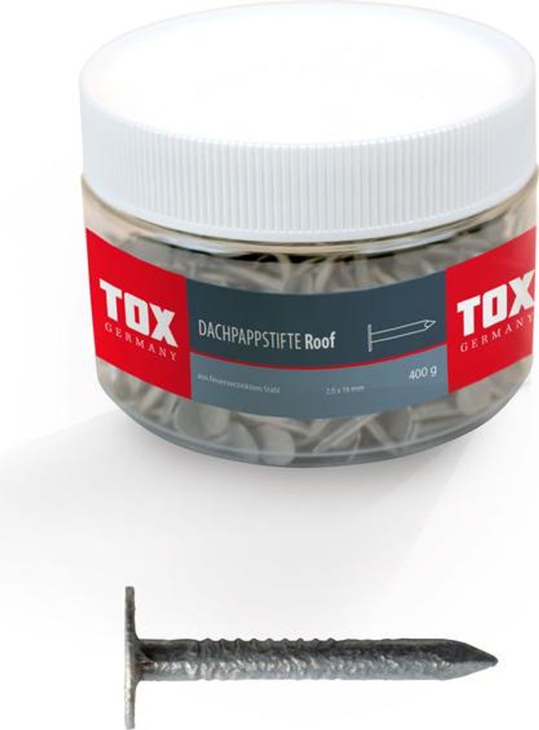 TOX Dachpappstifte Roof 2,0 x 16 mm (400g) / innen und außen