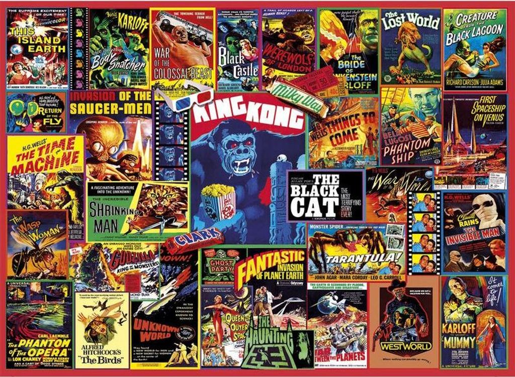 Thriller-Klassiker-Puzzle 1000Stück