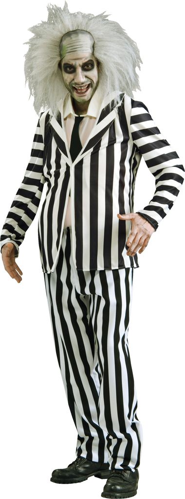 Adult Beetlejuice Costume - Size Standard