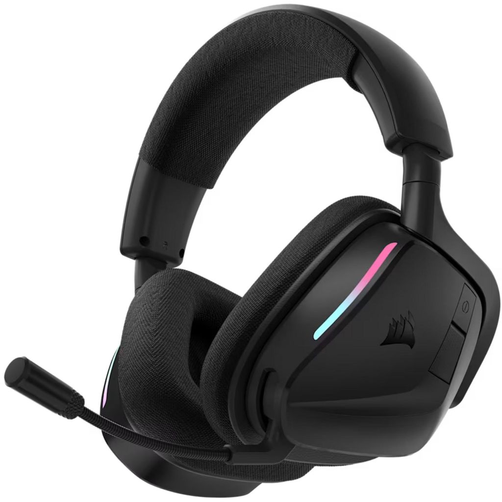Corsair Void V2 Max Kabellose Bluetooth-Gaming-Kopfhörer, Farbe:Schwarz