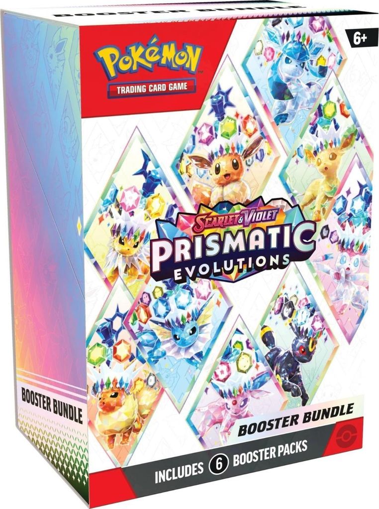 Zestaw boosterów Pokémon Scarlet & Violet Prismatic Zdjęcie produktu