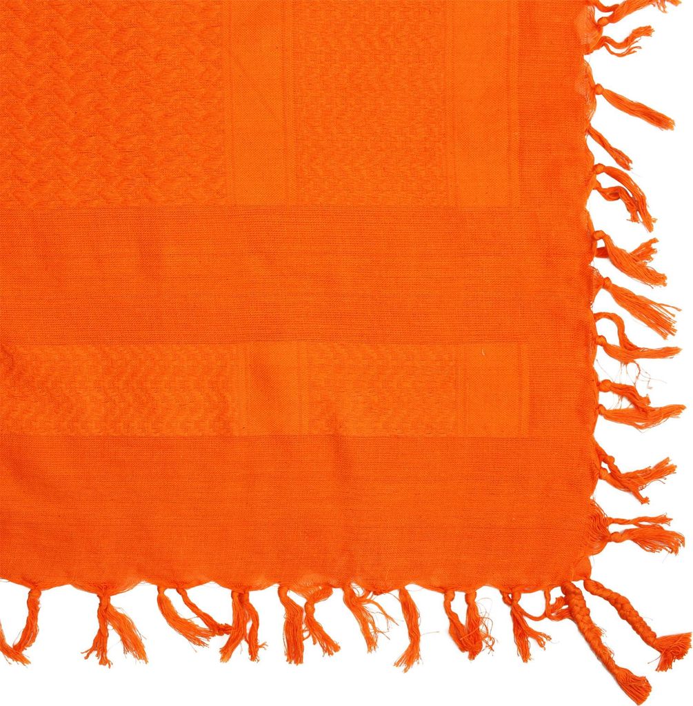 Palituch - orange - orange - Kufiya PLO Tuch Produktbild 4