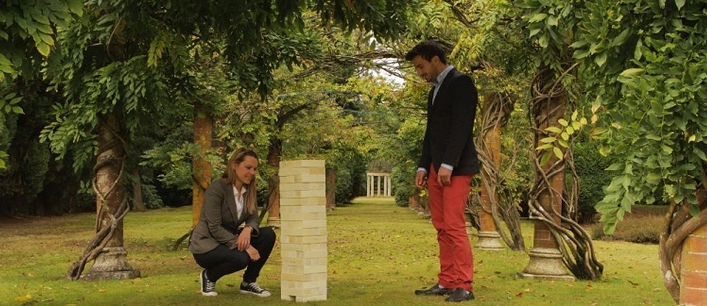 Uber Mega Jenga Turm bis 150 cm - ECO Holz aus India - Produktbild 7