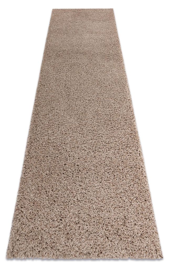 Tapis, le tapis de couloir SOFFI shaggy 5cm beige - pour la Image du produit 