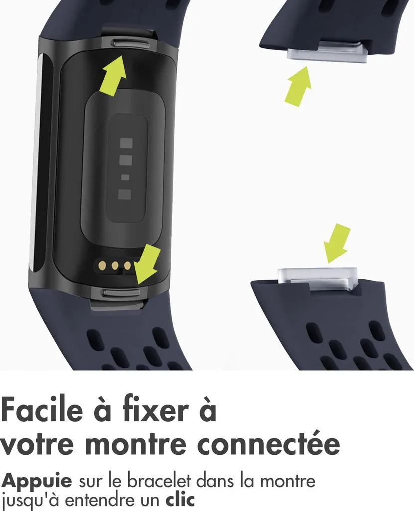 Gheper 5PCS Cinturini Compatibili con Fitbit Charge 6/Charge 5 Cinturini di Ricambio Braccialetti in Silicone Morbido Accessorio per Donna Uomo, Taglia Piccola/Grande