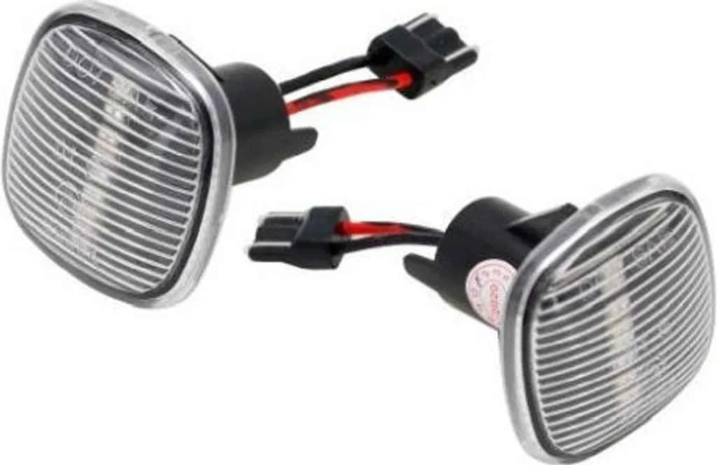 ABAKUS L48-140-001L-E-E-D | Freccia Laterale Trasparente per Seat Ibiza