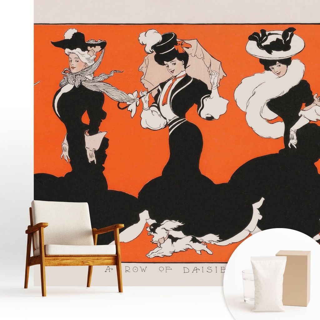 Fototapete - 250x250 cm - Tapete - Wandtapete - Wandbilder - Dekofolie - Tapete Folie - Wand - Dekoration - Wohnzimmer - Damenbekleidung