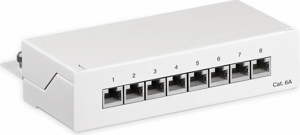 Patch Panel Industriale Goobay 62067 CAT 6a 8 Porte STP - Offerta B2B