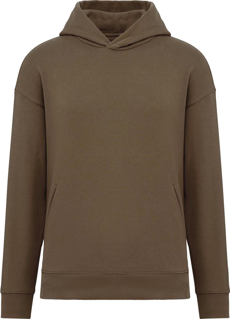 Native Spirit Umweltfreundliches Oversize Uni-Kapuzensweatshirt