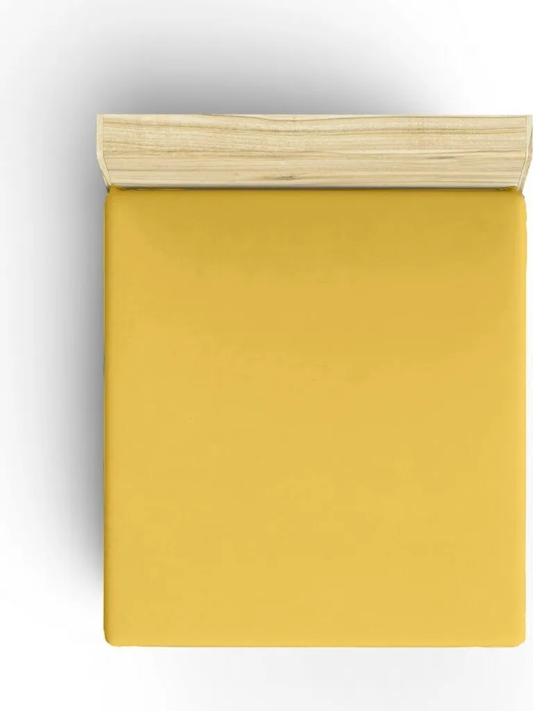 Lenzuolo XL Giallo Scuro L'Essentiel Maison 140x200 Cotone 100%