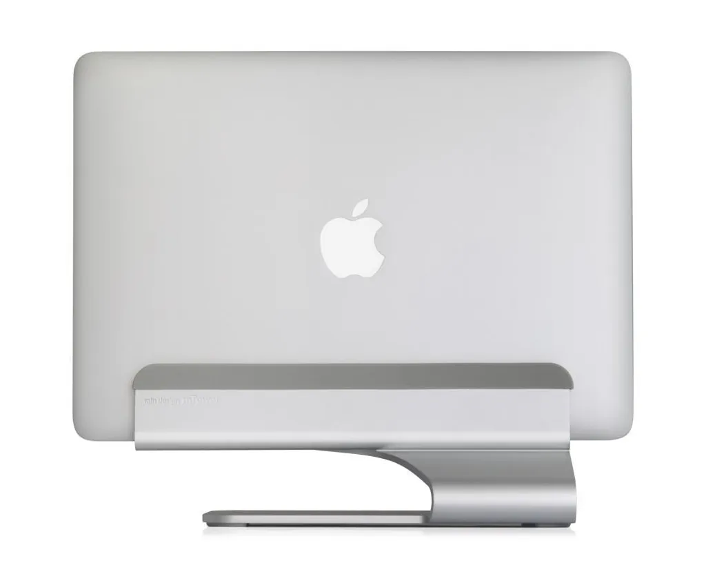 Support Vertical pour Ordinateur Portable MacBook Support Bureau Design