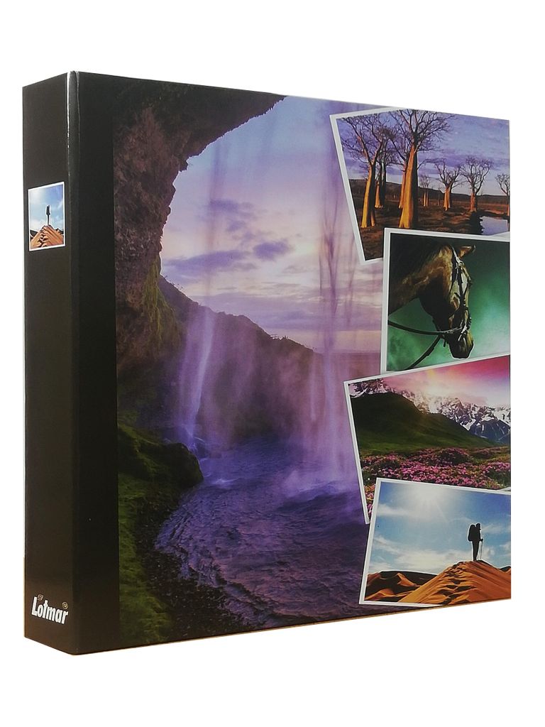 KPR-Fotoalbum im Taschenformat für 500 Fotos im Format 10 x 15 cm; Ordner BAOBAB Wasserfall