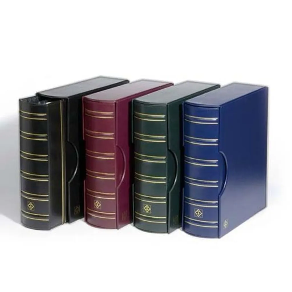 Album GRANDE GIGANT bleu Classic-Design avec étui grande capacité 90mm