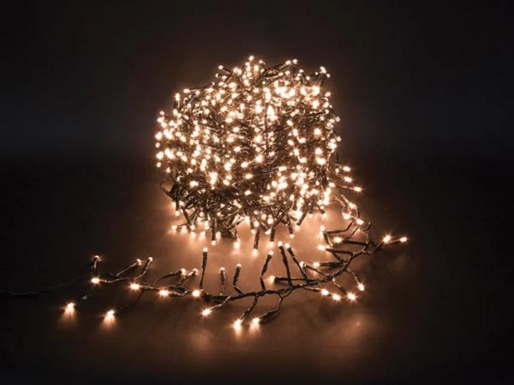 Guirlande Twistlight Led 18m 1530 Lampes Arizona Fil Noir 31V