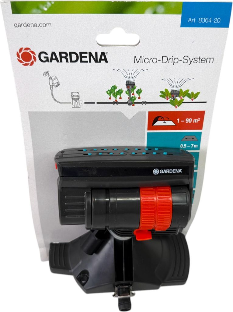 Gardena OS 90 Micro Drip-System arroseur quadrangulaire 1,5 Image du produit 
