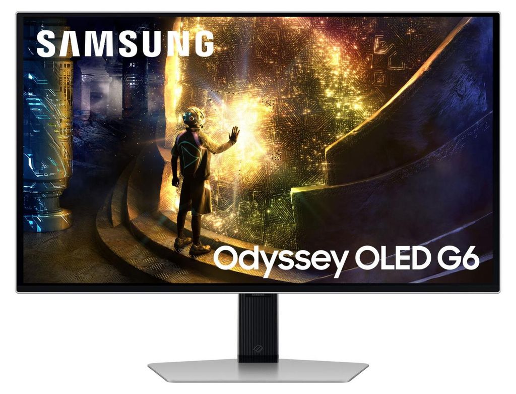 Samsung Odyssey G6 S27dg610su 27 ́ ́ Qhd Va Oled 240hz Gaming-monitor Golden One Size / EU Plug 220V Golden One Size