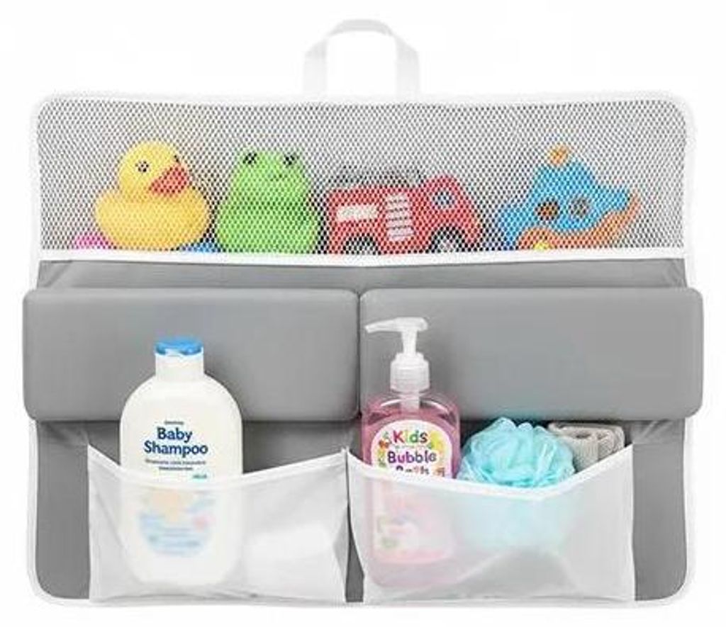 Kniekissen & Ellenbogenauflage für Badewanne - Set - Dicker Schaumstoff, Schnelltrocknend, Spielzeugtasche, 40×60 cm - Grün
