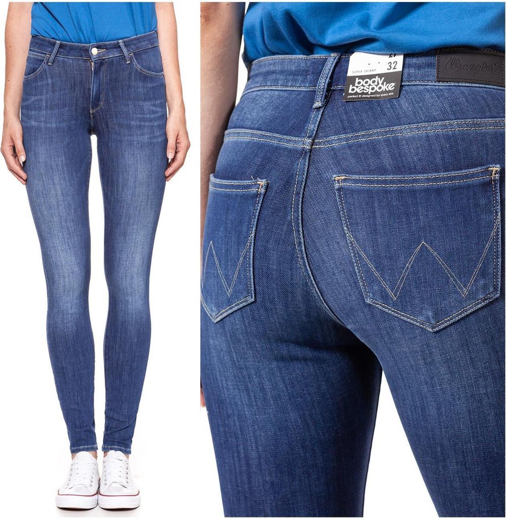 WRANGLER, Damen Jeanshose, Skinny fit, SUPER SKINNY, W25 Produktbild 