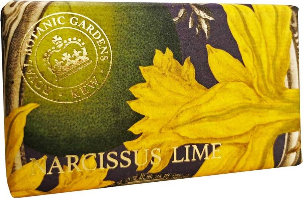 English Soap Company 240g feste Seife - Narzisse & Limette Produktbild 