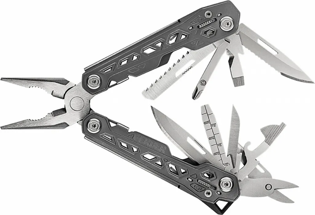 Réparations Faciles avec le Multi-tool Gerber Truss Gris 17-en-1 Durable