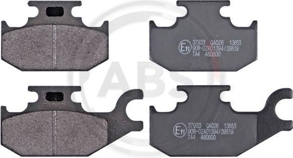 A.B.S. 37933 Bremsbelagsatz, Scheibenbremse OE 410607103R kompatibel mit Twizy