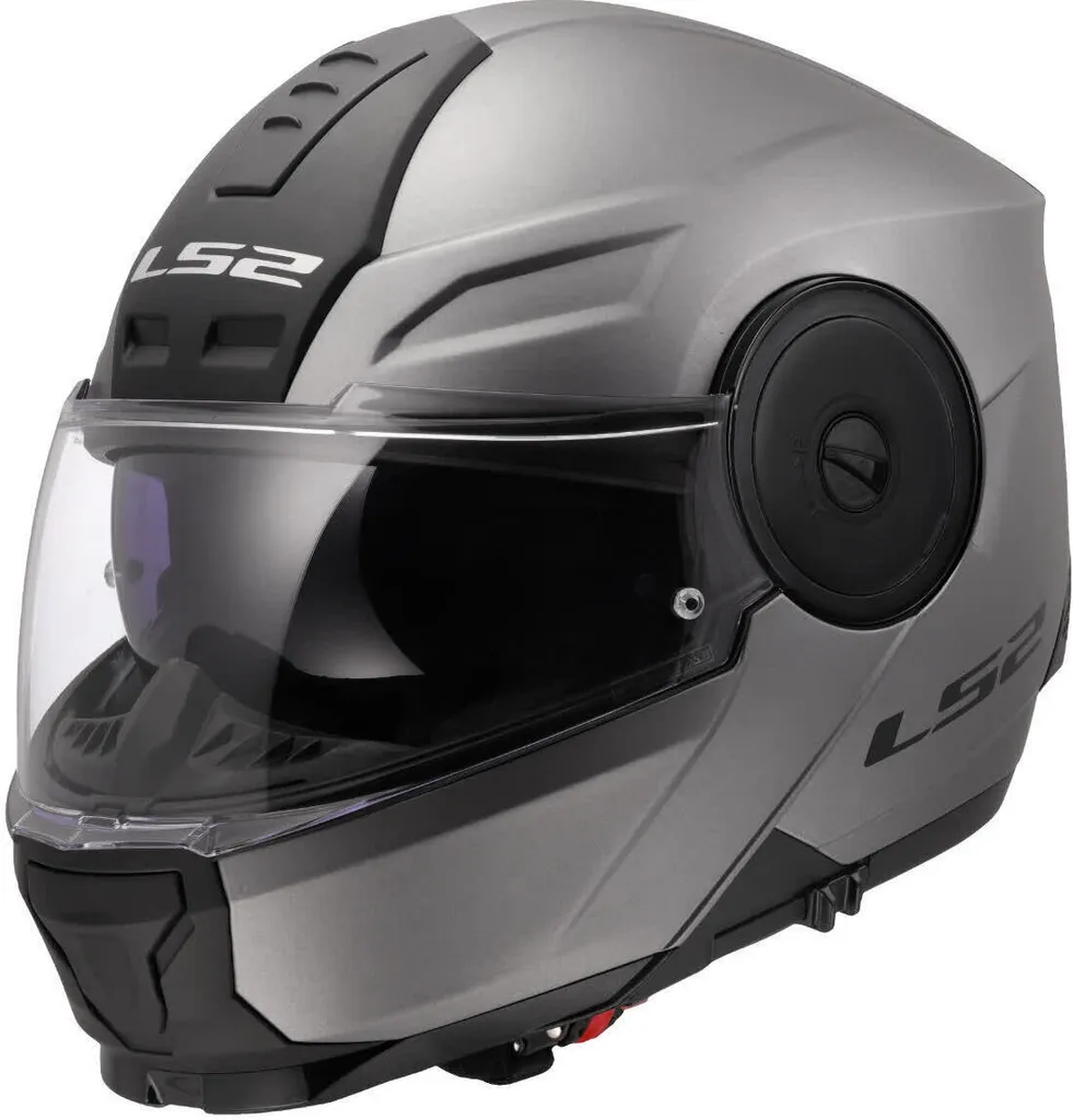 Casque Route LS2 FF902 SCOPE II Modulable Titanium XS Idéal Touring Moto