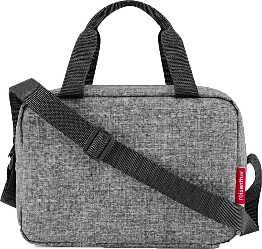reisenthel coolerbag to-go, Kühltasche, Isolierte Tasche, Thermotasche, Twist Silver, 3 L, ZK7052