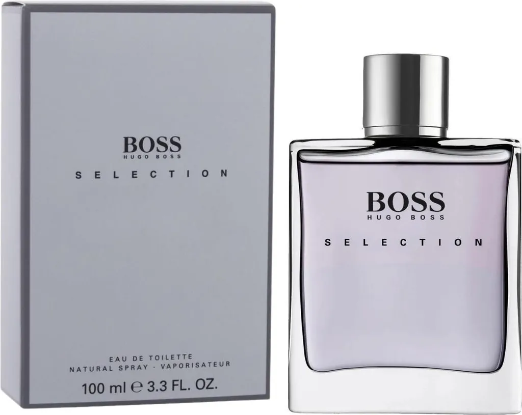 Boss Selection Eau de Toilette 100ml - Parfum Homme aux Notes Boisées