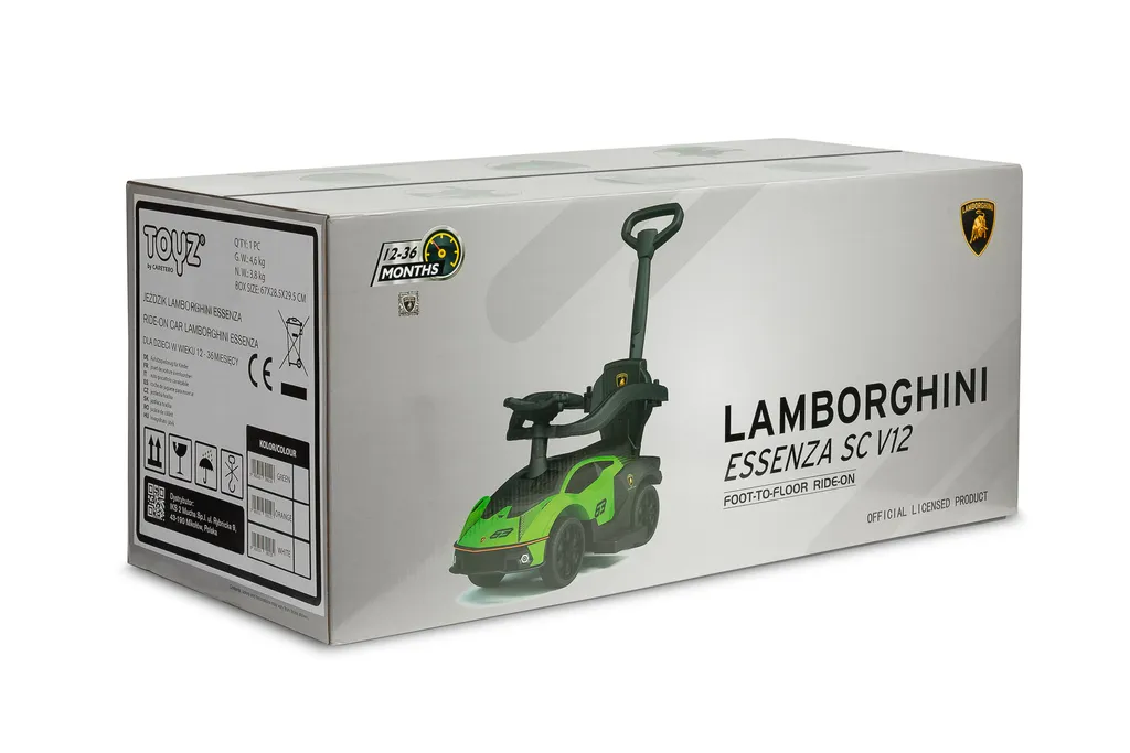 Poussette compacte Lamborghini Essenza vert : pliage facile et rapide - 10