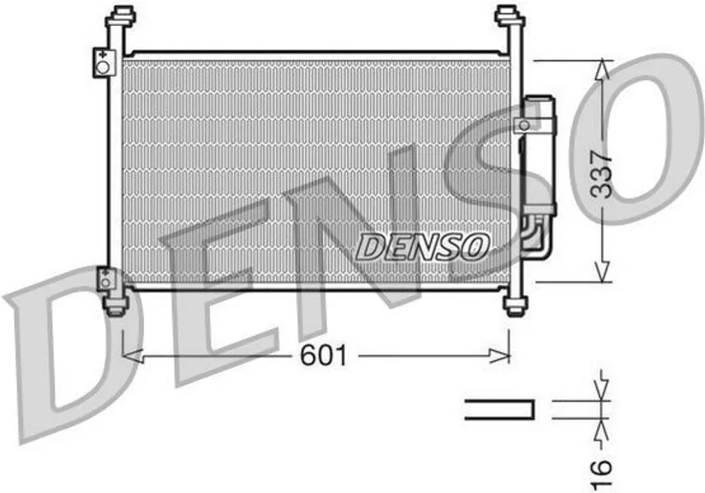 Réparer clim Civic VIII : Condenseur avec sécheur 80110SMGE01