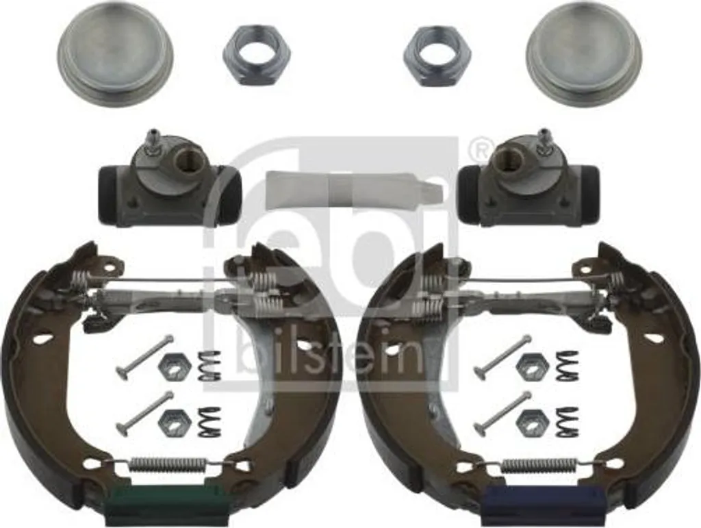 Jeu de mâchoires de frein FEBI BILSTEIN 37494 pour Xsara et Peugeot 306