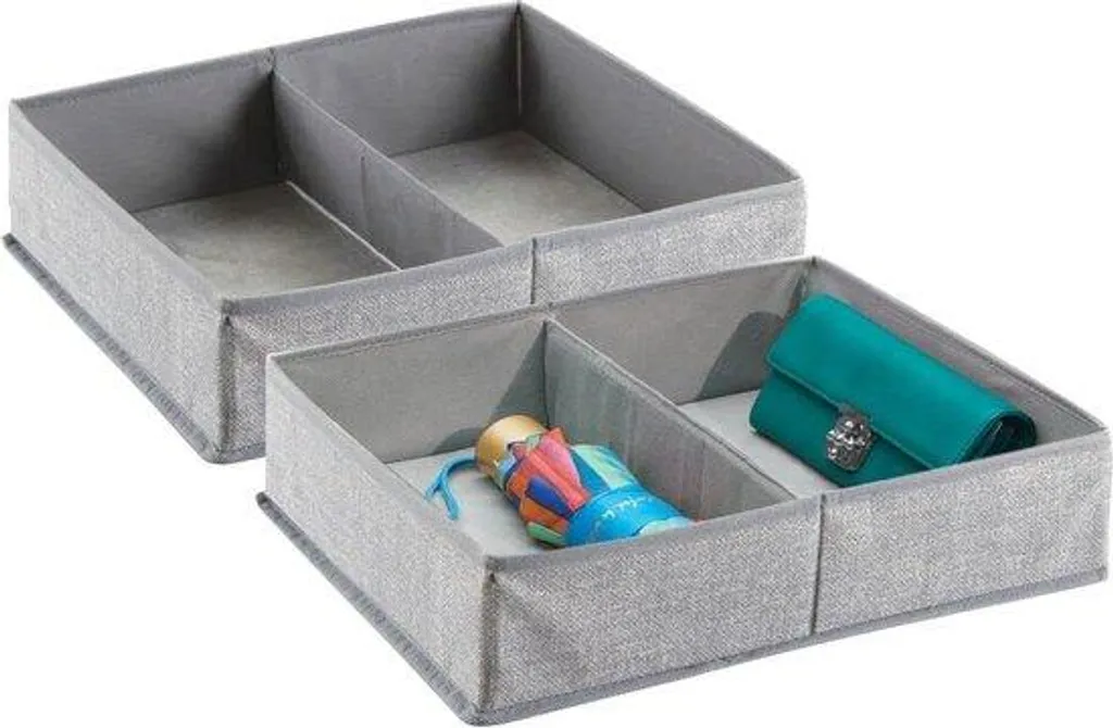 Rangement de placard pour soutiens-gorge et lingerie en tissu pliable